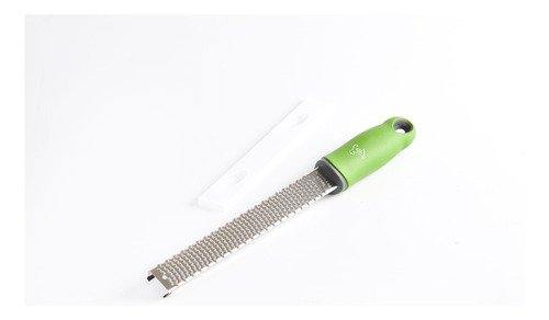 Rallador Zester Premium C Mango Silicona - Maestro De Cocina Color Verde