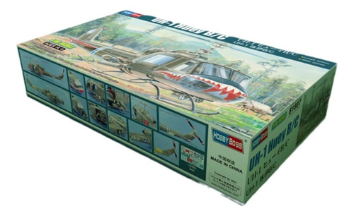 Kit De Maquetas De Plástico Hobby Boss 81807 Uh-1 Huey B/c A