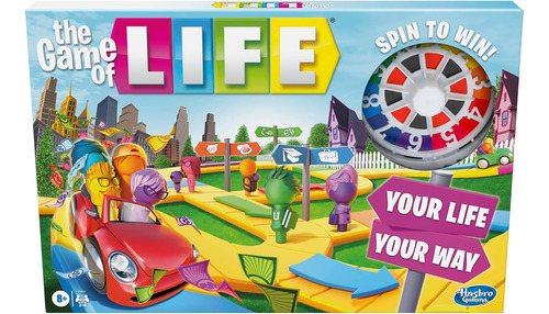 Juego De Mesa Hasbro Gaming , The Game Of Life , Familiar