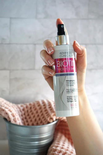 Spray De Cabello Advanced Clinicals Thicken & Shine, Biotina