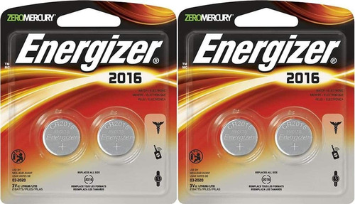 Energizer 2016 Bateria De Boton De Litio De 3 V  Paquete O
