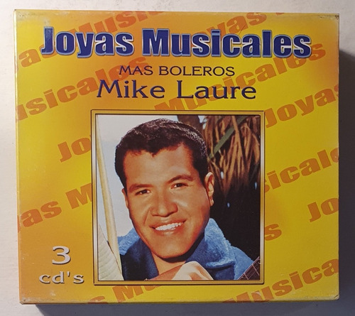 Cd Mike Laure + Boleros + Joyas Musicales 3cds