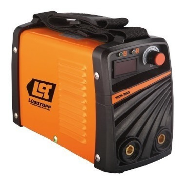 Imagen 5 de 9 de Soldadora Inverter Lusqtoff Iron 250 + Mascara + Electrodos + Escuadra Anti Stick Careta Fotosensible Maquina De Soldar