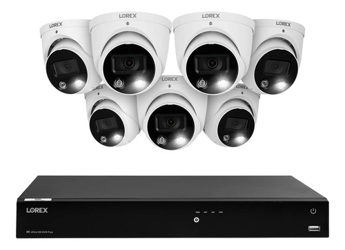 Lorex Sistema De Camara De Seguridad Fusion 4k Con Nvr De 4