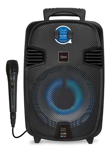 Imagen 2 de 3 de Parlante Microlab Portátil Con Bluetooth