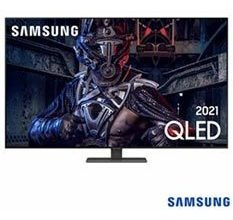 Smart Tv 4k Samsung Qled 55  Com Modo Game, Alexa - 55q80aa