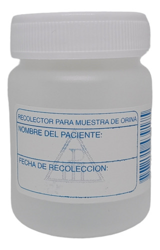  Muestras Frasco Para  Orina  De 60 Ml Paq X 10 Und