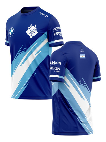 Camiseta G2 Argentina E-sports (personalizable)