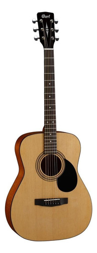 Guitarra acústica Cort Standard AF510 para diestros open pore merbau