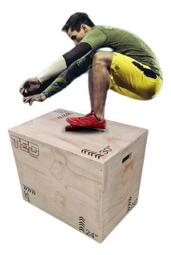 Caja De Salto Pliometrico Crossfit Gimnasio Entrenamiento 