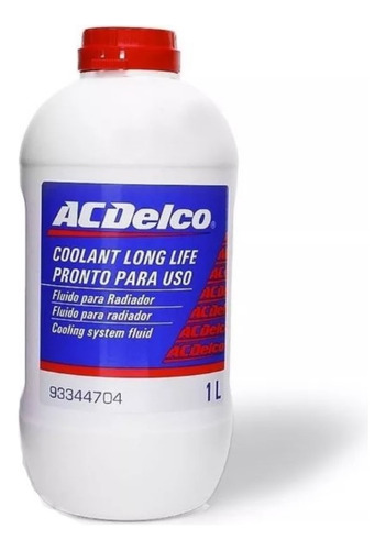 Aditivo Radiador Laranja 1l Acdelco 93344704