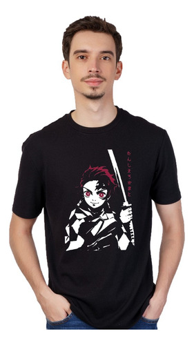 Remera Unisex Moda Demon Slayer Tanjiro Anime Anr32