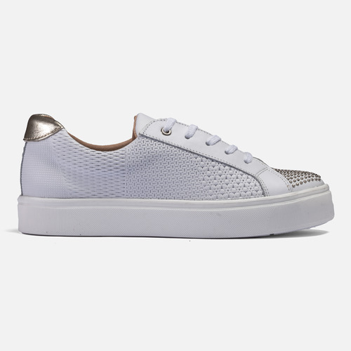 Zapatillas Mujer Sucre Urbanas Moda Plataforma Cuero Vacuno