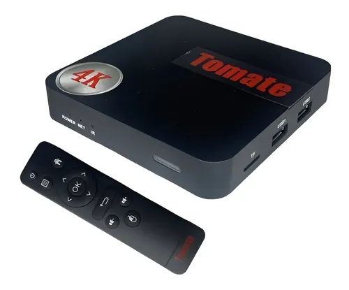 Smart Tvbox Tomate Cor Preto Tipo De Controle Remoto Padrão
