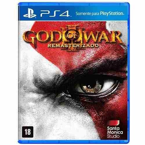 Jogo God Of War 3 Remasterizado Ps4 - M. Fís Novo