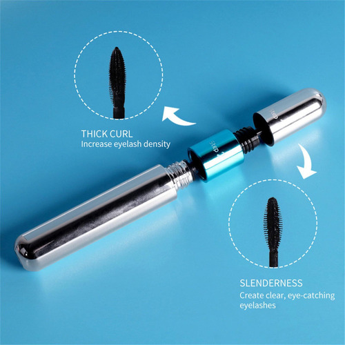 Máscara 2 En 1 Vibely 5x Cosméticos Impermeables Más Largos