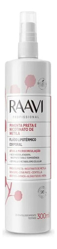 Spray Redutor De Medidas E Celulite Pimenta Preta 300ml Tipo De Embalagem Spray Fragrância Suave Tipos De Pele Com Gordura Localizada E Celulite