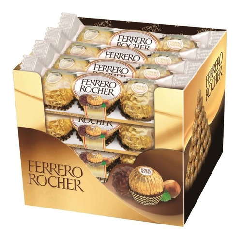 Ferrero Rocher Bombones 3 X 16 Pack X 3un.-las Golos Del Tio