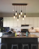Comprar Bar Retro. Lampara Docoraciòn  X 7 Luces. Bares. Luces Barra