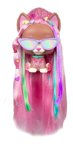 Imagen 3 de 10 de Vip Pets Muñeca Mega Nyla Mascotas Accesorios Pelo Fashion