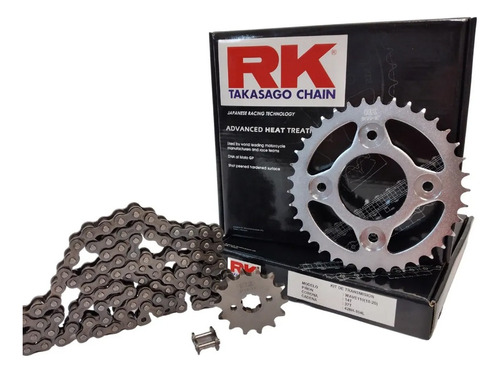 Kit De Transmision Honda New Wave 110 S Original Rk