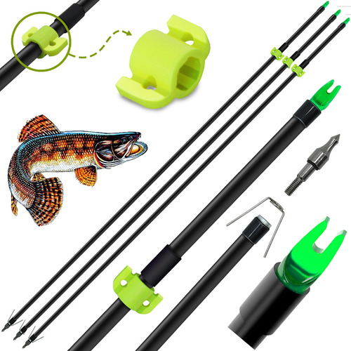 Arco E Flecha Catfish Composto 35 Lbs + Super Kit De Pesca