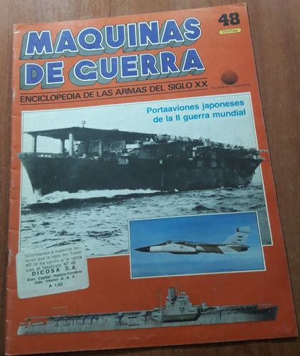 Revista Maquinas De Guerra N°48 Año 1984