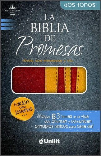 La Biblia De Promesas: Edición Jóvenes - Rojo Amarillo®