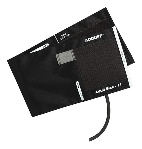 Adc Adcuff  Vejiga, 1 Tubo W/891 F, Adulto, Negro 850 F