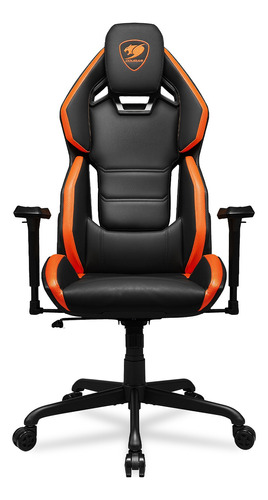 Silla Gamer Cougar Hotrod Naranja / Negra