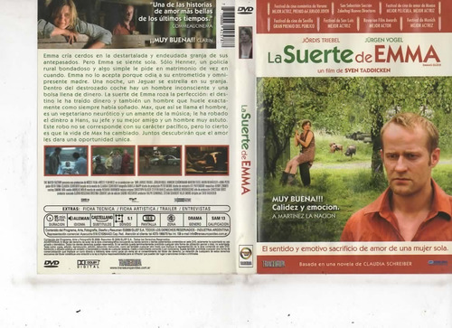 La Suerte De Emma - Dvd Original - Buen Estado