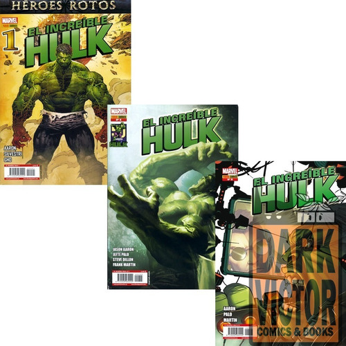 Hulk Increíble Hulk Panini Jason Aaron Silvestri En Stock