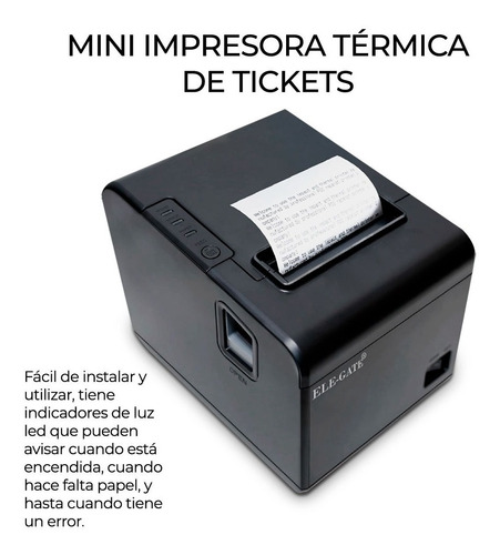 Imagen 3 de 5 de 3 Pzas Impresora De Tickets Térmica De 80mm Automático Im05