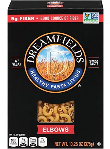 Dreamfields Pasta Saludable Carb Living, Macarrones Coditos,