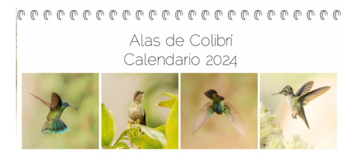 Calendario De Escritorio  Alas De Colibri 