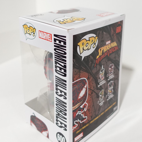Funko Pop! Spider-man Maximun Venom - Miles Morales 600 (Usado)