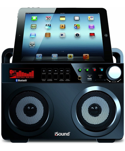Corneta Boombox Portátil Con Bluetooth Isound Bt-5000