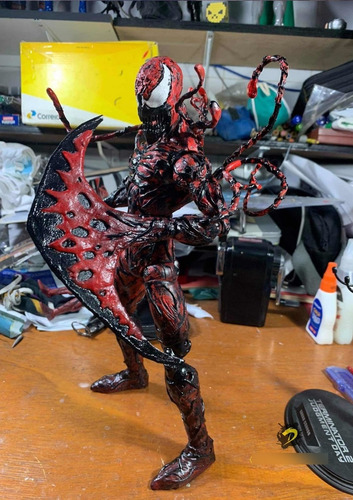 Carnage Carnificina Marvel Icons 30cm Custom Leia O Anúncio (Recondicionado)