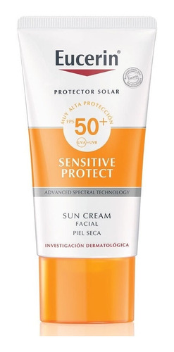 Eucerin Protector Solar Facial Sensitive Protect Fps50 50ml.