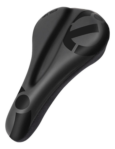 Sillin Asiento Bicicleta Cómodo Acolchado Mujer Hombre Negro