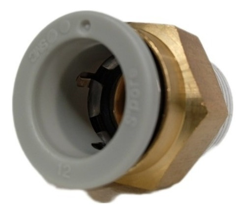 Kq2h12-03as Conector Macho Recto Kq2h12 Smc (3pza)