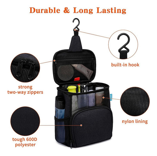 Carrito De Ducha Portátil, Bolsa De Baño For Dormitorio
