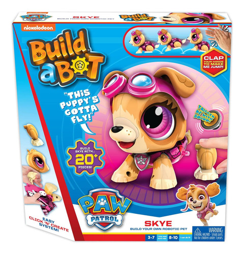 Robot Interactivo Skye Patrulla Canina | Kit Stem 20 Piezas