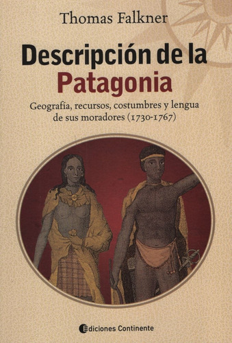 Libro Descripcion De La Patagonia / Thomas Falkner / Geograf