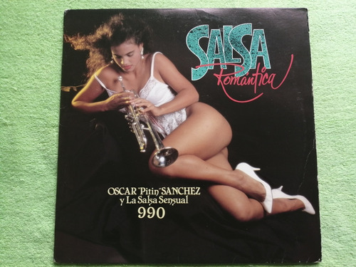 Eam Lp Vinilo Oscar Pitin Sanchez Y Sensual 990 Salsa Romant