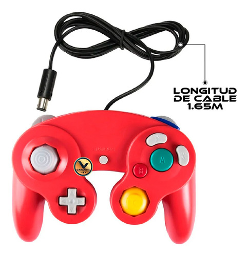 Control Joystick Alambrico Compatible Con Nintendo Gamecube