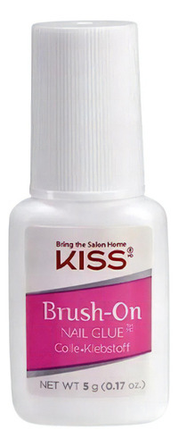 Cola Para Unha Postiça Brush-on Gel Kiss New York Powerflex