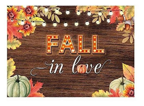 Funnytree 7x5ft Fall In Love Bridal Shower Party 6p5w1