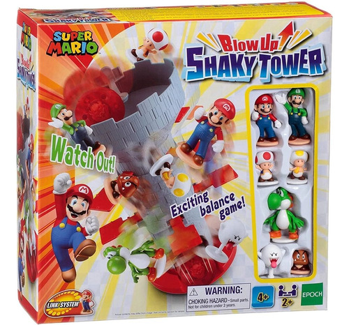 Jogo Shaky Tower Torre Do Equilibrio Super Mario Epoch 7356