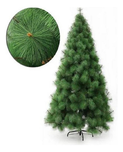 Árbol De Navidad Pino Frondoso 210cm De Alto, En Oferta Caja